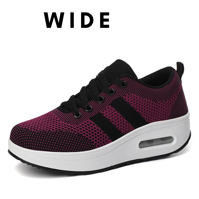 WIDE🔥Nur noch heute 60% Rabatt – Leichte orthopädische Sneaker für Damen aus atmungsaktivem Mesh-Gewebe