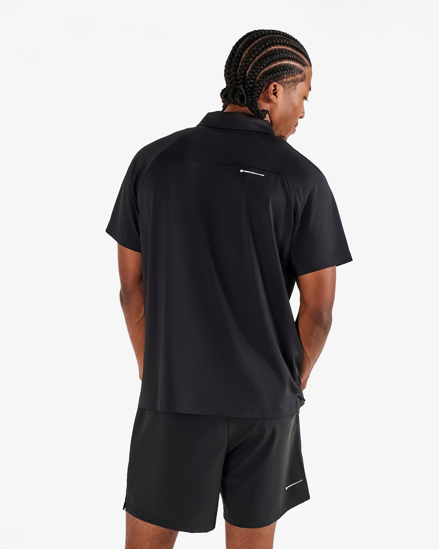 PERFORMANCE ZIP RAGLAN POLO