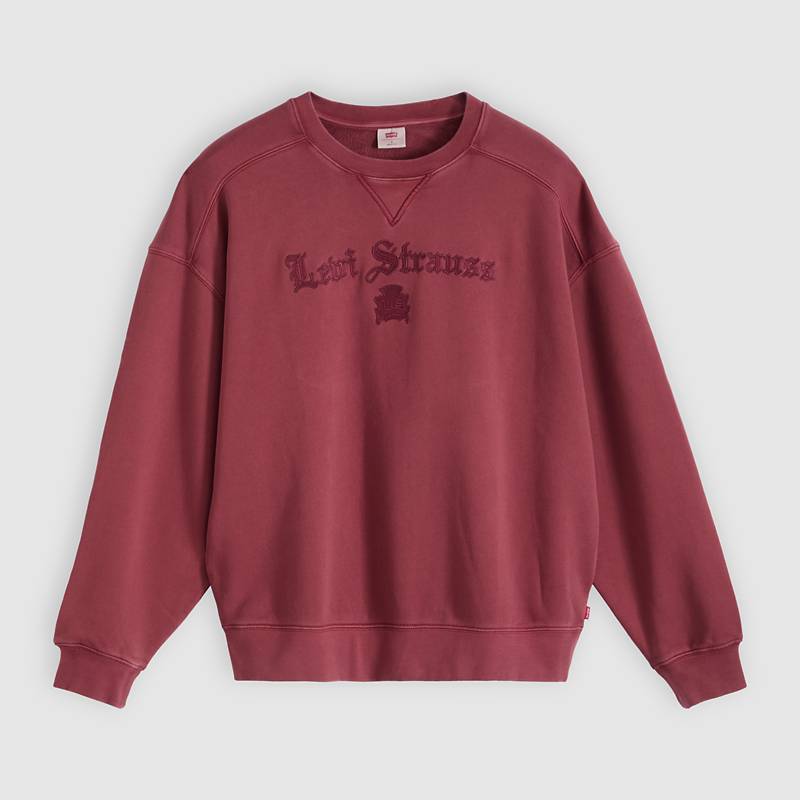 Boxy Graphic Crewneck Sweatshirt