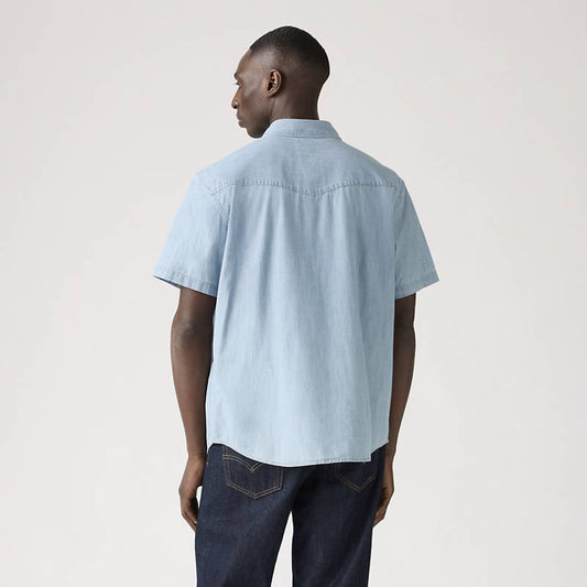 Short Sleeve Relaxed Fit Western Shirt