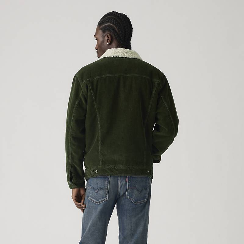 Relaxed Fit Sherpa Trucker Jacket