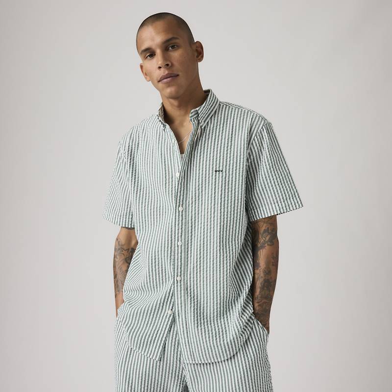 Short Sleeve Authentic Button-down Shirt