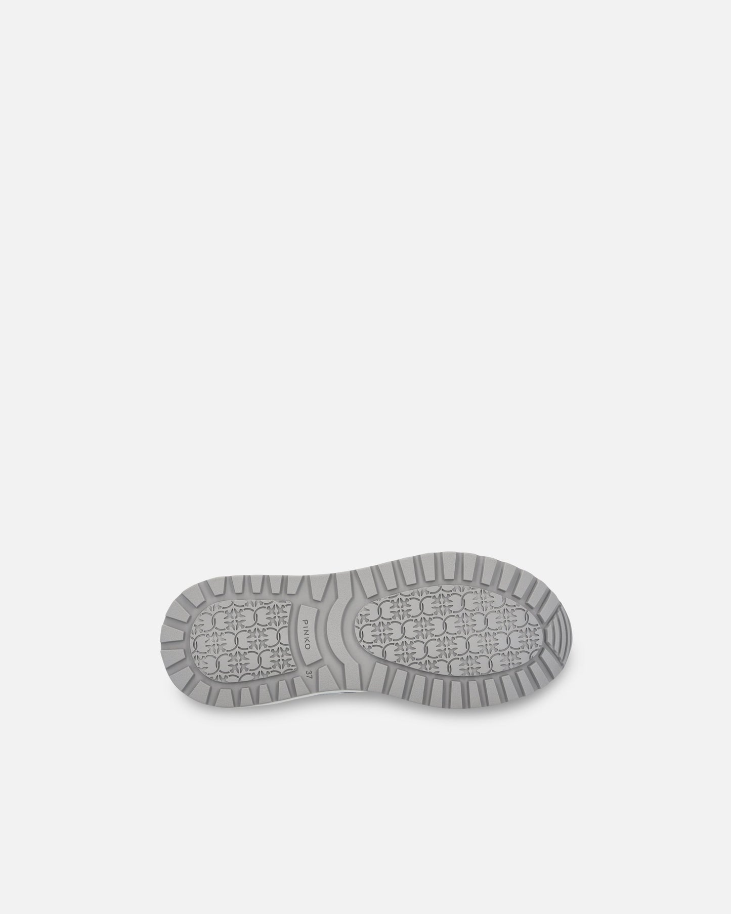 Sneakers with logo and mirror-finish details