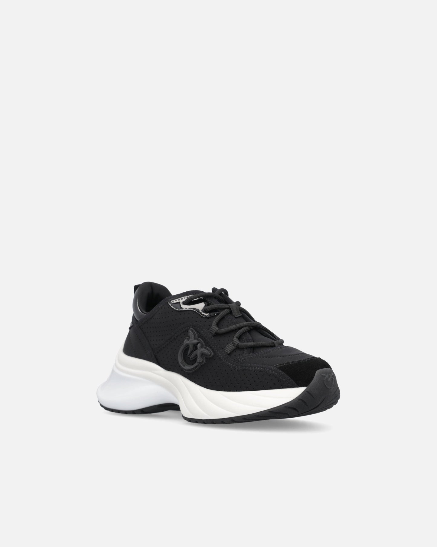 Ariel perforated sneakers with bird logo