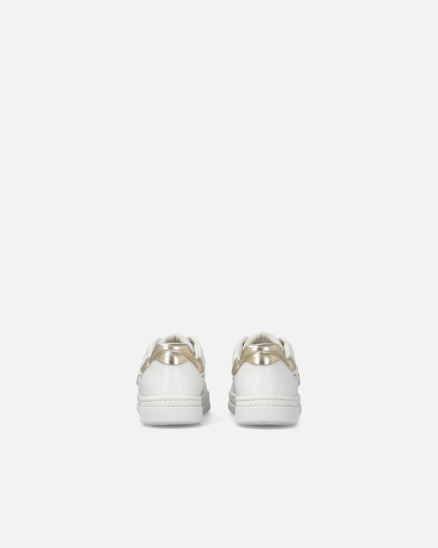 Leather sneakers with Love Birds logo