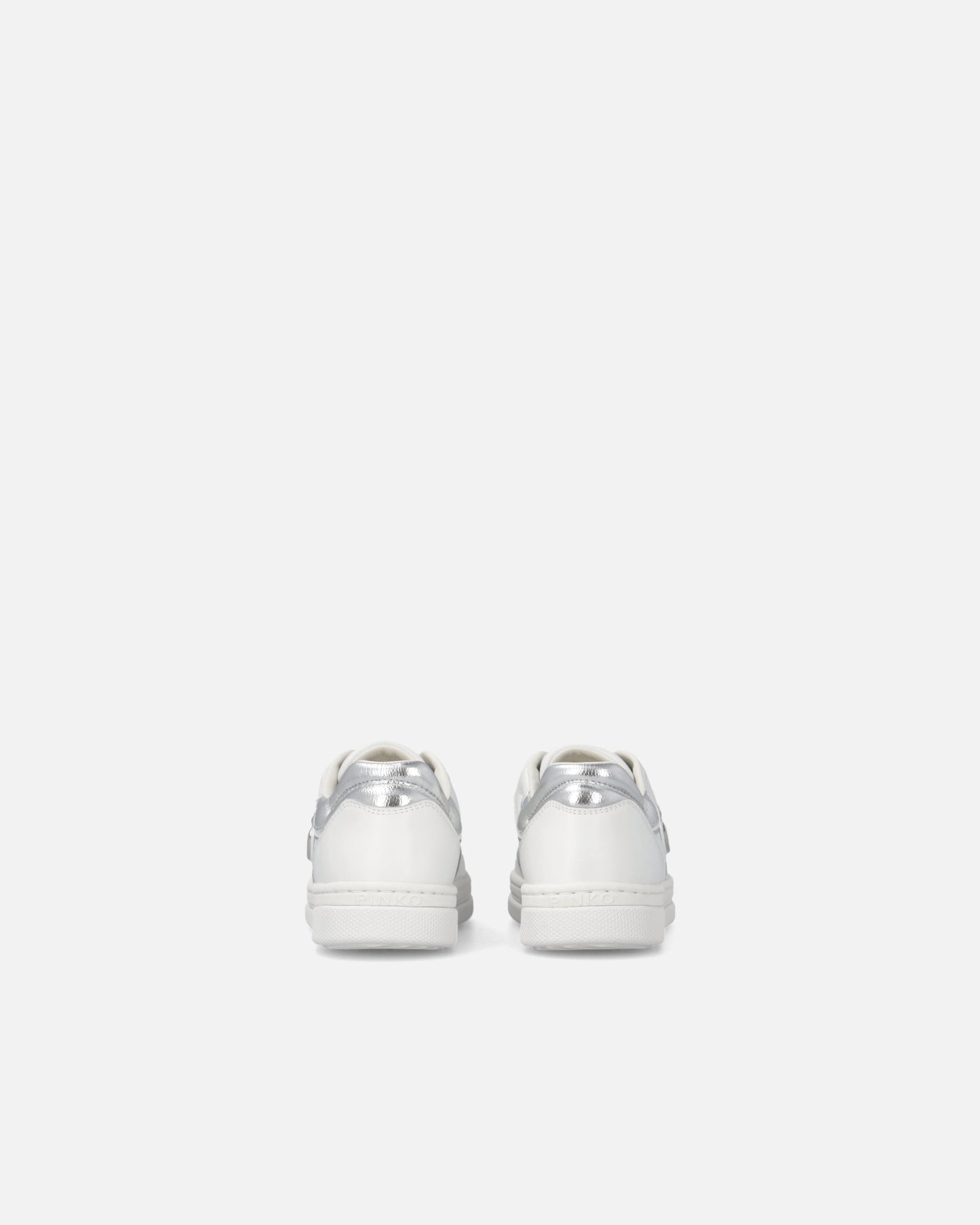 Leather sneakers with Love Birds logo
