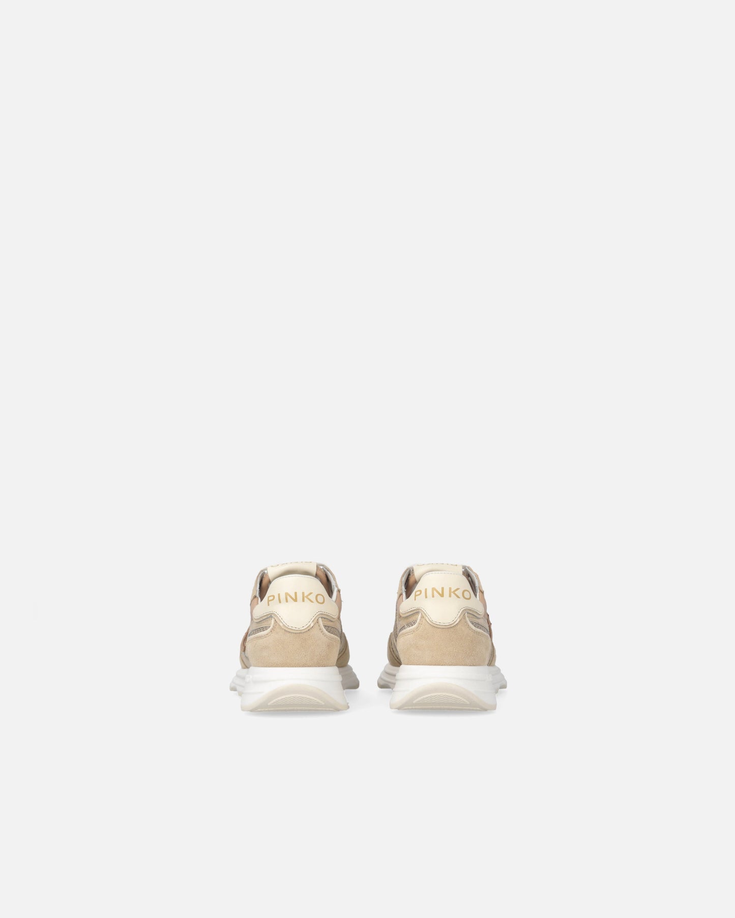 Mesh and suede sneakers with Love Birds logo