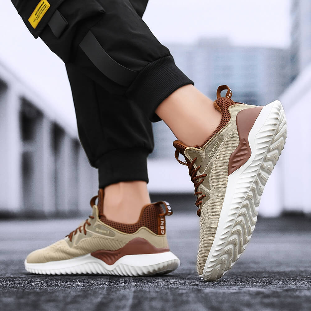 Trendige lässige atmungsaktive Laufschuhe für Herren