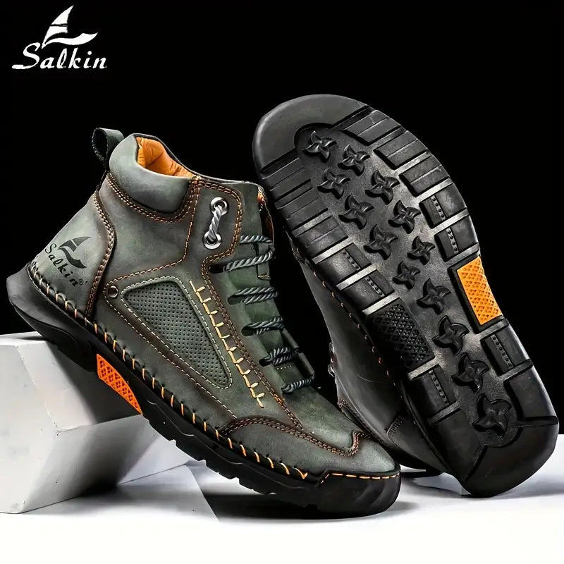 Salkin - Bequeme handgefertigte Lederstiefel
